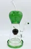 Vintage New Apple Glass BONG Hookah Smoking Pipes Oil Burner with bowl or Banger can put customer LOGO by DHL UPS CNE