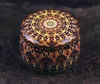 Candy Tin Box Candle Jar فارغ الصفيح يمكن أن يتشكل طبل Chocoate Cookies التخزين خمر الزفاف لصالح هدايا مربع Zza13518