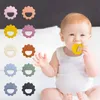 Baby Beißringe Nagetier Zahnen Ring Molaren Stick Cartoon Nette Blume Geformte Zähne Kauen Baby Gesundheit Stop Saugen Daumen Spielzeug W220815