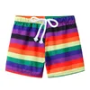 Crianças Desenhos Animados Dinossauro Flor Impressão Swim Trunks Verão Bebê Meninos Board Beach Shorts Ajustável Correia Cores Crianças Roupas