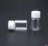 Bouteille de capsule de pilule de petites bouteilles d'emballage en plastique transparent de 30 ml avec bouchon à vis SN4941