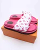 L Women's high-end new runway early spring slippers V casual fashion word holder skid resistant wear6481349