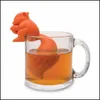 Other Kitchen Tools Kitchen Dining Bar Home Garden Squirrel Tea Infuser Teapot Brewing Leaves Sweet Healthy Drink Cup Mug Bpa Drop Delive