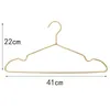 5/10 stks Kleding Hangers Dikker Aluminium Droogrekrekken Naadloze Antislip Winddicht Anti-Rust Kleding Hanger Organisatie 220408