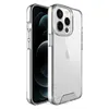 iPhone 15 14 Plus 13 Pro Max 12 11 XS XR CLEAR BACK COVER TPU PC PSTIVE CASE IZESO用のスクラッチ防止透過携帯電話ケース