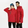 Giacca softshell autunno inverno con stampa personalizzata Abbigliamento sportivo da esterno Uomo Escursionismo Campeggio Sci Trekking Giacche uomo donna 220722