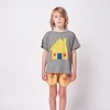 Summer BC Brand Bobo T shirts Baby Boys Girls Dresses Children's Clothing Kids Cute Printed Tees Toddler Shorts Tshirt 220620