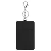 Sublimering nyckelring plånbokhållare sundries pu läder id märke korthållare som blockerar ficka för kontor skol -id förar licens FY3826
