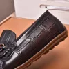 High-end Mens Loafers Casual Driving Shoes Wedding Dress Slip On Italy Leather Party Footwear Size 38-45