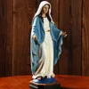 Decorative Objects & Figurines Our Lady Of Grace Blessed Virgin Mary Statue Resin Handmade Crafts Catholic Religious Ornament For Home Offic