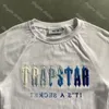 2022 TRAPSTAR Summer Sports Suits Короткая футболка Trapstars 2.0 Chenille Декодирование спортивной одежды Мужчины Chor Set-Ice Вкус высококачественный писем