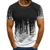 Erkek T-Shirt Casual Mens T Gömlek Kısa Kollu Kişiselleştirilmiş O-Boyun Tees Yaz Gömlek Kamuflaj Yüksek Kaliteli Erkek Kadın