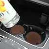 Anti-Slip Silicone Cup Holder Coasters Bottle Mats For Car Vehicle Interior Decor 4 Design FY5384 0728