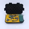Shishas Dab Rig Kit 4"Glasbong Mini Bubbler Wasserpfeife mit 14mm Schüssel und Quarzknaller Silikonbongs Geschenkbox-Set