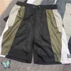 Men's Shorts KITH Mesh Shorts Men Women Side Zipper Pockets Patchwork Short Pants T220825