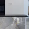 10 pezzi di marmo grigio modello piastrelle adesivo cucina backsplash impermeabile bagno armadio decorazioni per la casa Peel Stick Art Wallpaper 220727