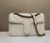 marmont zinciri crossbody çanta kadın tasarımcılar üst sap çanta omuz çantası çanta cüzdan