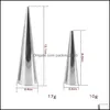 Narzędzia do pieczenia ciasta piekarniowa kuchnia kuchnia bar do domu ogród 1pc stożkowy rurka rogówka formy stali nierdzewne ste dhst2