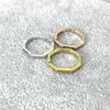 designer de jóias pulseira colar anel link para amor listrado gravado anel feminino simples anel de casalnovas joias