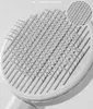 Pet Hair Removal Comb Macaron Cat Cleaning Comb Round Dog Cats Stainless Steel Needle-Comb Massage Clean Floating Hair-Brush