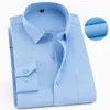 Plus Große Größe 8XL 7XL Herrenmode Casual Langarm Hemd Slim Fit Männlich Social Business Kleid Hemd Marke männer Kleidung G220511