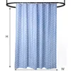 Shower Curtains Blue Plaid PEVA Waterproof Mildew Bathroom Modern Style Bathtub Partition Bath Screens With HooksShower