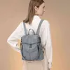 Schooltassen Nieuwe Oxford Doek Backpack Vrouw Antitheft Rucksack AllMatch Licht en grote capaciteit vrijetijdsreizen 220802