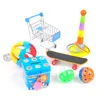 Anderer Vogelbedarf, Spielzeug-Papageien-Set, Roller-Training, hohle rollende Glocke, Ball, Sittich, Nymphensittiche, Kauspaß, 7-tlg