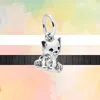 925 Sterling Silver Dangle Charm femmes Argent Couleur Brillant Talon Haut Voiture Chien Chat Moto Ailes Maman Étoile Perle Fit Pandora Charms Bracelet DIY Bijoux Accessoires