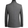 Haute qualité hommes laine costume manteau mélanges de laine blazers occasionnels hommes costume haut mâle solide affaires décontracté hommes manteaux et vestes 220527