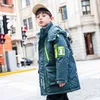 2021 New Fashion Children Down Jacket Winter Boys Girls Parka White Duck Down Thicken Warm Long Boys Jackets Kids Outerwear J220718