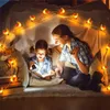 Cordes 10leds 20leds 30leds 40leds Honey Bee Led Guirlande Lumineuse Extérieure Étanche Jardin Patio Clôture Gazebo Lumière Pour La Fête De NoëlLED St