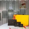 Pochette Kirigami 3 stycken Kombination Designers Purse Womens Clutch Bag Wallet Bags 3 In 1 Flap Handbags M62034 M62457 M69199