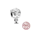 925 Silver Charm Bead Fit Pandora Charms Bracelet Grandfather Girl Series Mindedes Charmes Ciondoli Diy Fine Jewelry