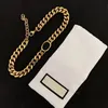 Designer colar pulseira gargantilha para homens mulheres unisex carta pulseiras cadeia de ouro fornecimento de alta qualidade charme colares com box3175631