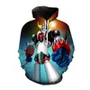 MEN039S Hoodies Sweatshirts UFO Robot 3D Baskı Sweatshirt Goldorak Anime Grendizer Hoodie Erkek Kadın Moda Sokak Giysesi Haraju1322169