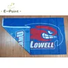 NCAA UMASS Lowell River Hawks Vlag 3 * 5ft (90 cm * 150cm) Polyester Vlaggen Banner Decoratie Flying Home Garden Flagg Feestelijke geschenken
