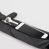 QUESHARK Pro réfléchissant ceinture élastique sac de Sport Double poche à glissière course Gym Yoga taille ceinture Pack téléphone Wasit portefeuille 220520
