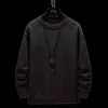 Men's Sweaters Autumn And Winter Men's Round Neck Sweater 140kg 7XL 6XL 5XL 4XL Fashion Solid Color Comfortable All-match Knitted Sweate