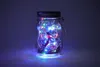 Strängar LED Solar Fairy Lantern Lights Firefly Garden Crack Decoration Glass Bottle Light To Christmas Weeding Party Decorled