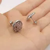 Mooie stud oorbellen vrouwen handgemaakte hars ronde zeemeermin druzy trendy eenvoudige roestvrijstalen toon groothandel stenen oorbel voor dame cadeau