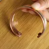 Ręką ręcznie robiona Indie 3 Kolorowa miedź 13 mm pleciony magnetyczny etniczny tybetański otwarty tyberek Regulowany Bangle Bangle Bangle