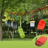 Outdoor Camping Tent Storage Lanyard Picnic Clothesline Rainbow Strap Durable Adjustable Long Bundled Rope Tent Rope Accessories