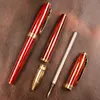 Gel Pens Metal Wood Grain Neutral Pen Retro Signature High Grade Business 0.5 Refill Office GiftGel