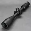 4.5-14x50 Mil Dot Rifle Optics Scope With Red Laser Sight 1 Inch Tube Ring 1/4 MOA Hunting Shooting Airsoft Riflescope