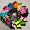 Mehrfarbige Söckchen mit Karton-Tags, Sport-Cheerleader, schwarz, rosa, kurze Socken, Mädchen, Damen, Baumwolle, Sportsocken, Skateboard-Sneaker, BES121