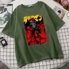 Япония аниме Debiruman Cool Devilman Crybaby Print Tshirt Mens Summer Casual Brand Негабаритная футболка Harajuku Streetwea 220615
