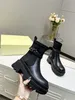 2022 autumn and winter women's Boots Top Designer thick soled high thick heel fashion Martin shoes mountain use cal 35-40 us4-9 box
