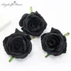 15pcs pu reale touch kunstmatige black rose tulip prachtige latex bloem meeldraden bruiloft nep boekeket thuis decorazioni feste geschenken