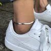 Snake -keten Ankjes voor vrouwen meisje verstelbaar zomer strand op blote voeten sandalen armband enkelvoet accessorie niet allergisch